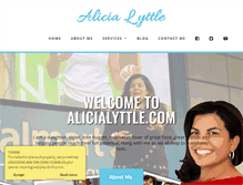 Tablet Screenshot of alicialyttle.com